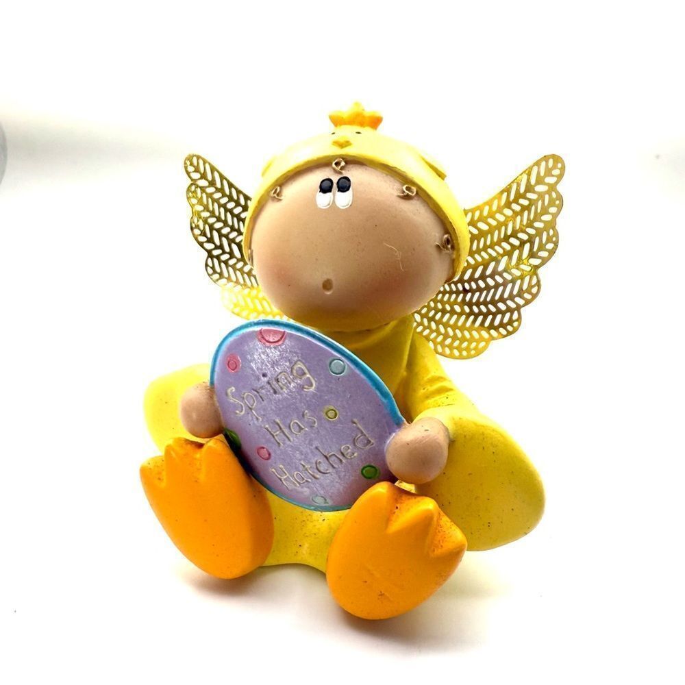 Angel Cheeks Figurine spring has sprung chick cherub